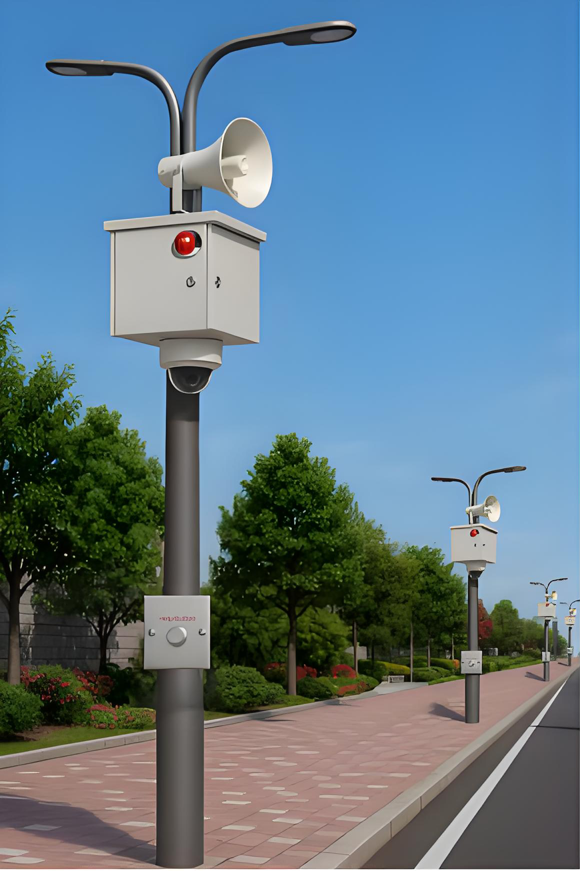 Smart City Emergency Monitoring System （Mexico Project）