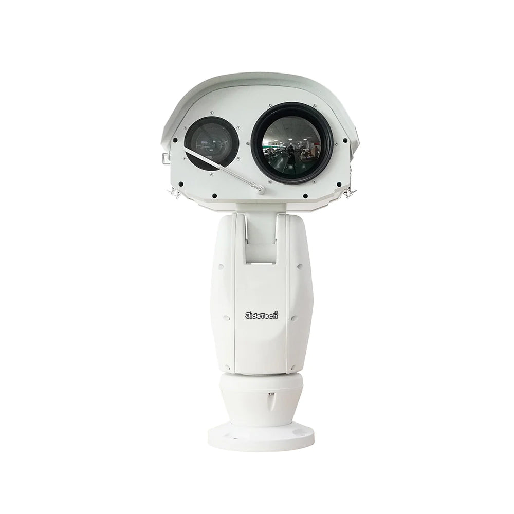 JideTech 35X Telephoto Lens PTZ Camera 14.5-500mm 4MP 1/1.8CMOS Starlight Level 75mm Thermal Imaging Lens PTZ Camera(D91)