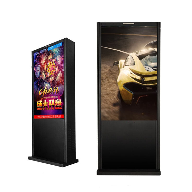 JideTech 55′′ Outdoor Double-Sided Touch Vertical Advertising Machine