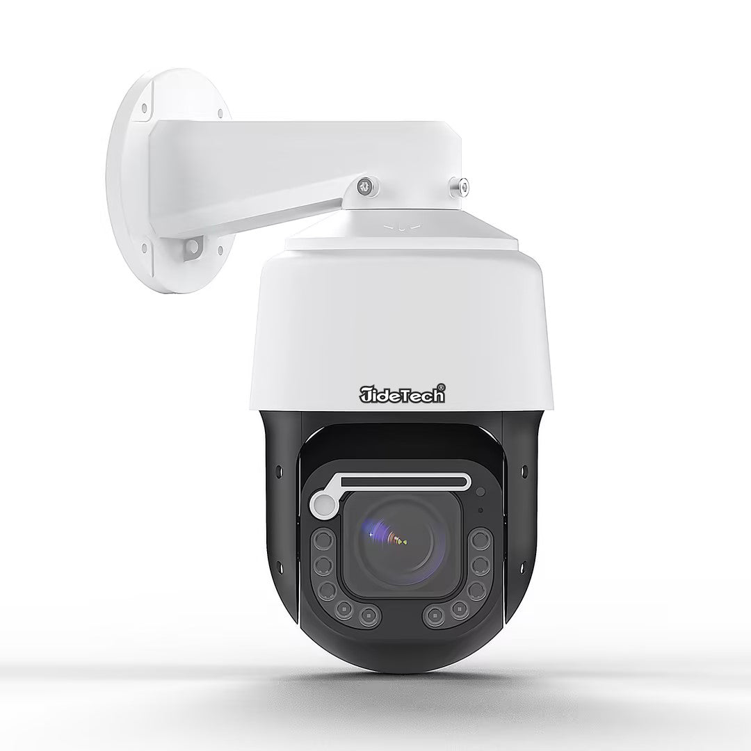 كاميرا JideTech PTZ 8MP PoE بتكبير 30X مع ممسحة (P7-30X-8MP30)