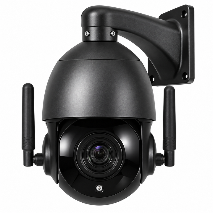 JideTech 8MP 20X WiFi PTZ IP Camera with ONVIF 2.4, RTSP, RTMP, AI Detection & Optional Absolute Positioning – P2