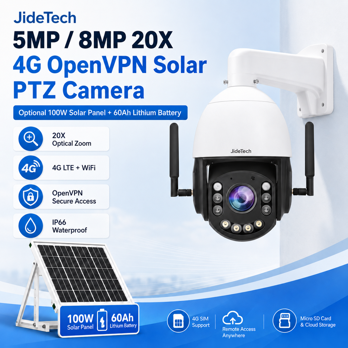 Vpn Camera 5mp-8mp-20x-optical-zoom-4g-wifi-openvpn-ptz-camera-solar-kit