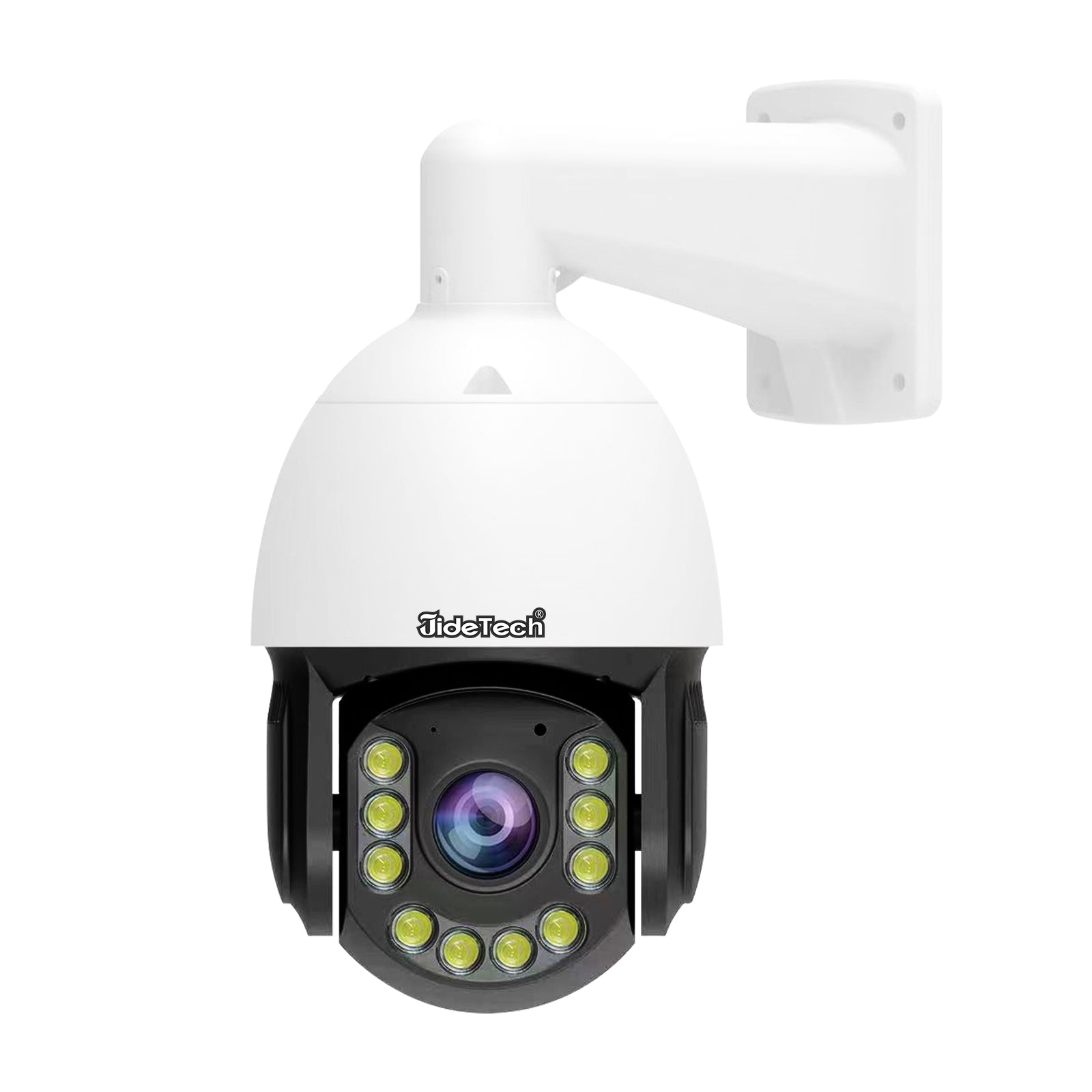JideTech 8MP PoE PTZ Camera with 360X Zoom 2MP 60FPS Auto Tracking
