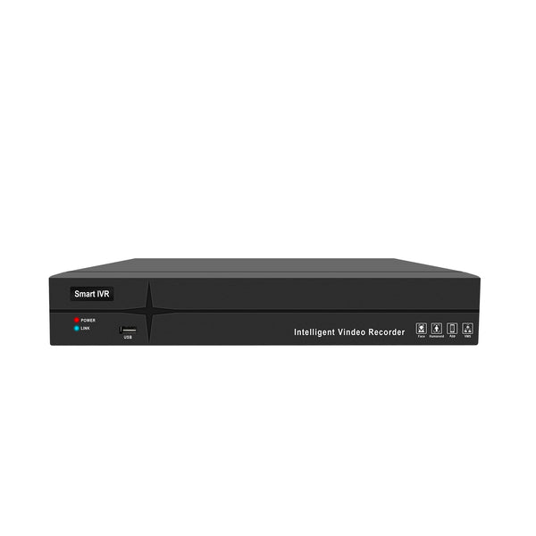 32CH 4K NVR H.265+ Network Video Recorder Support Web Mobile Phone Monitoring (NVR2000-32CH)