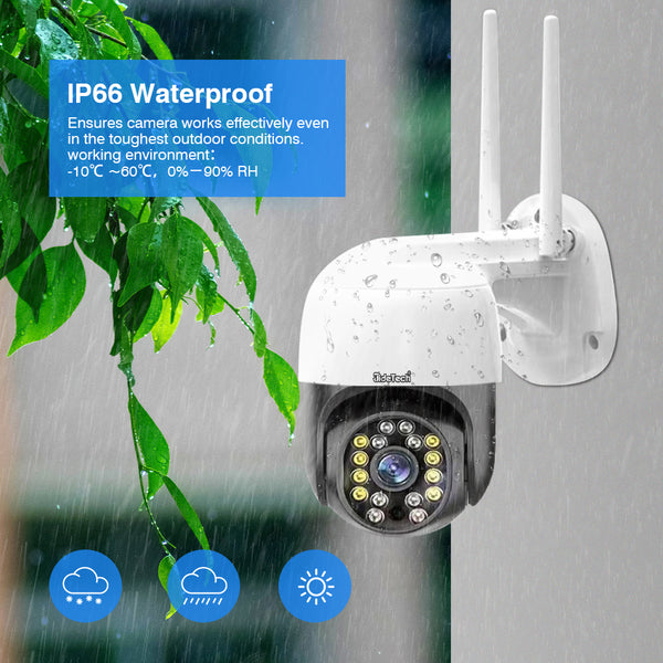 (NK9-4H-5MPW) JideTech 4CH WIFI CCTV Camera 5MP HD NVR Wireless Security Surveillance Systems