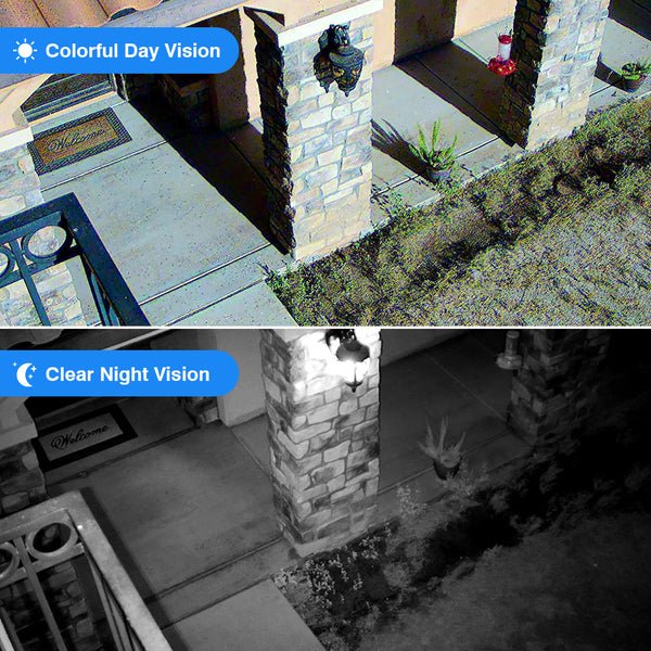 JideTech 4CH 5MP Security Surveillance Kit CCTV Security Cameras System Home Outdoor(NK2-4H-5MP)
