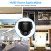 JideTech 3MP POE PTZ Camera Audio Video Surveillance Camera (P1 Plus-10X-3MPB )