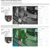 JideTech 8MP/4K 300X Zoom 30fps Outdoor POE PTZ Camera with Human and Vehicle Detection