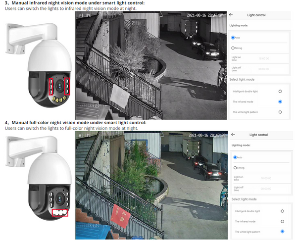 JideTech 8MP PoE PTZ Camera with 360X Zoom 2MP 60FPS Auto Tracking