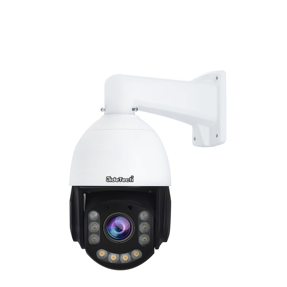 JideTech 4K Ultra HD POE IP Camera for Security Protection (P10-20X-8MP)