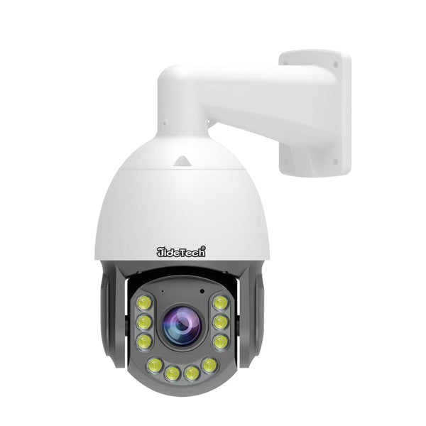 JideTech 4K Outdoor Security Surveillance IP POE Camera  (P22-30X-8MP)