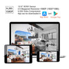 JideTech 2MP Waterproof 1080P POE PTZ IP Camera (P1-4X-2MP)