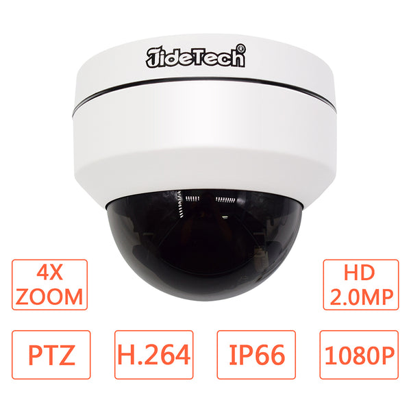 (P1-4X-2MP Kits) 16CH 1080P 4X PTZ POE Camera H.265 NVR CCTV Kits Dome Security Camera Kit